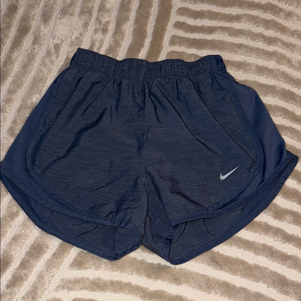 Nike Women's Dark Blue Athletic Shorts